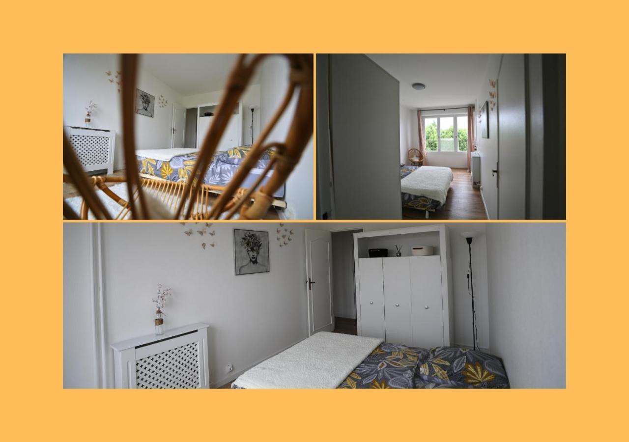 Cocon Parisien Au Plessis - Court De Tennis Prive Apartment Le Plessis-Bouchard Bagian luar foto